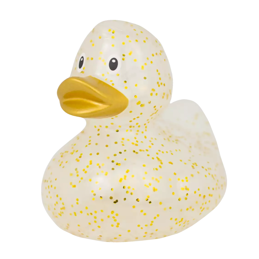 Gold Glitter Rubber Duck Limited Edition