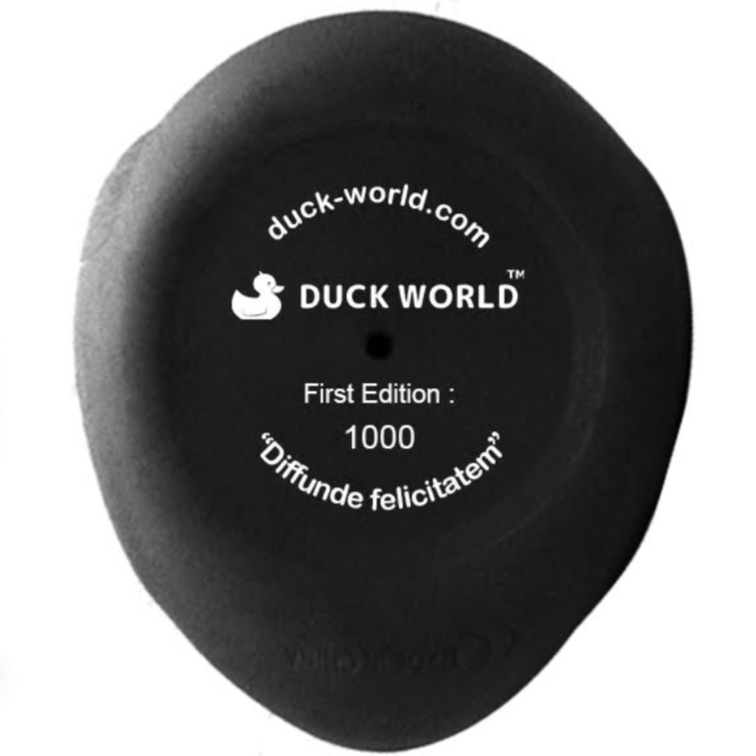 Wizard Rubber Duck Bottom View