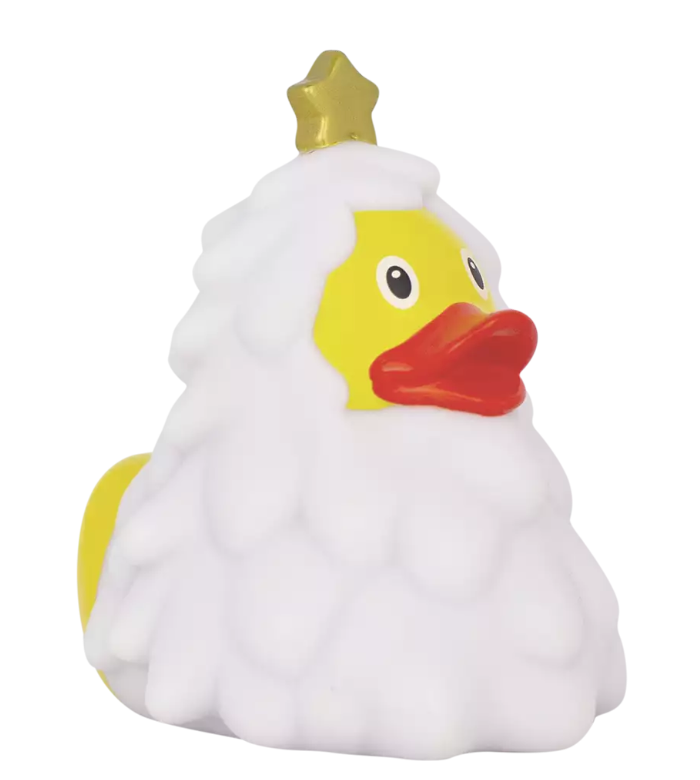 Christmas Tree Duck, White