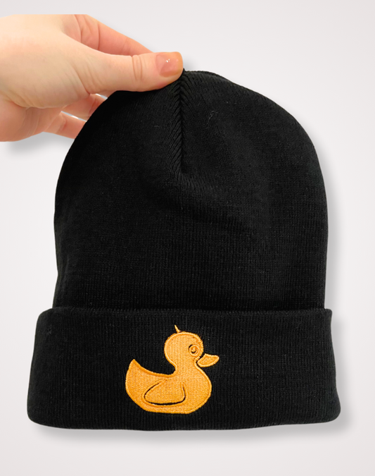 Duck World Beanie, Black