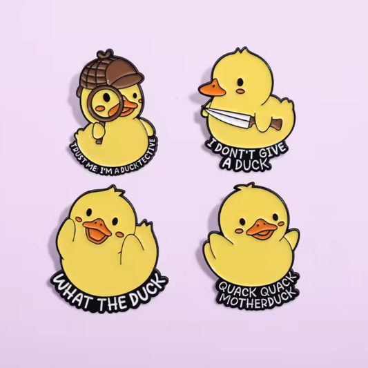 Surprise Duck Pin - Random Duck Badge for Jackets, Bags & Collectors