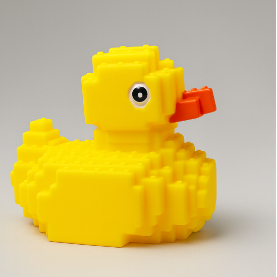 Large Building Block Duck