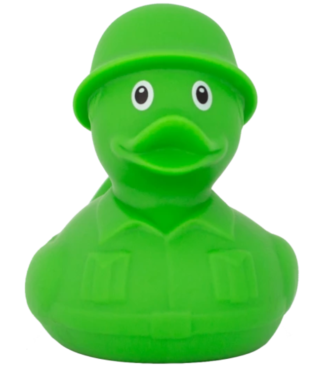 Green Soldier Duck
