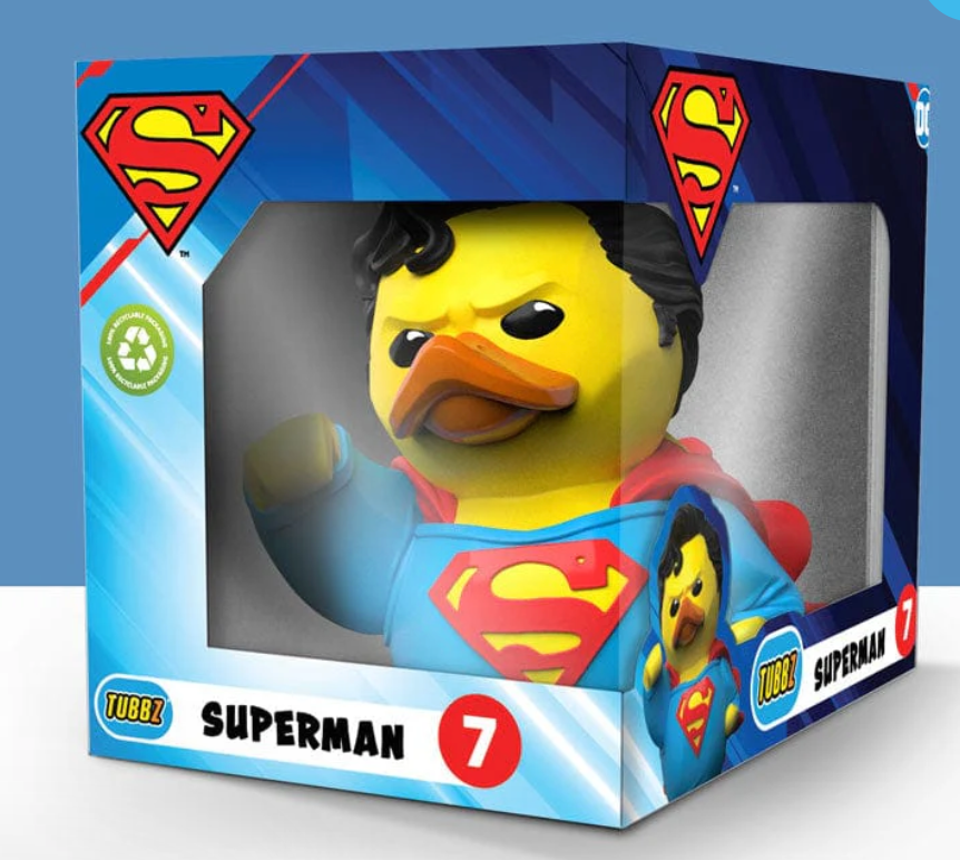 DC Comics Superman TUBBZ Cosplaying Duck (Boxed edition)