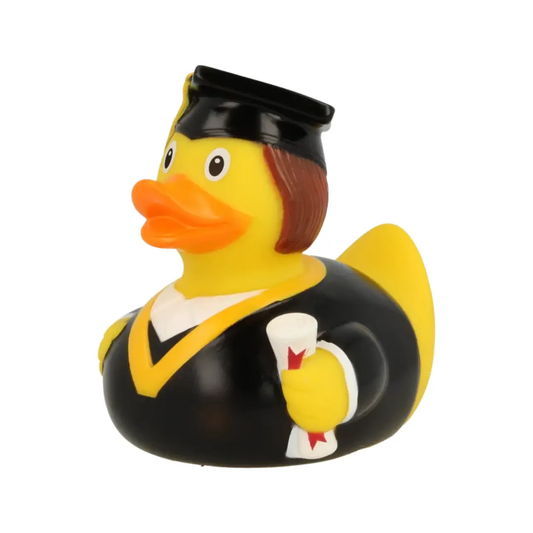 Bachelor Rubber Duck Left Side Angle View