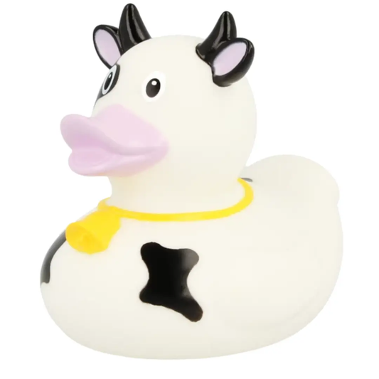 Black Cow Rubber Duck Collectible