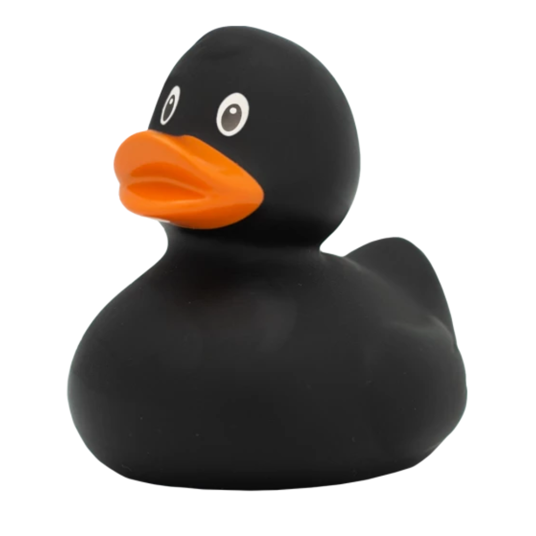 Black Rubber Duck - Timeless Charm for Your Stylish Bath! – Duck World