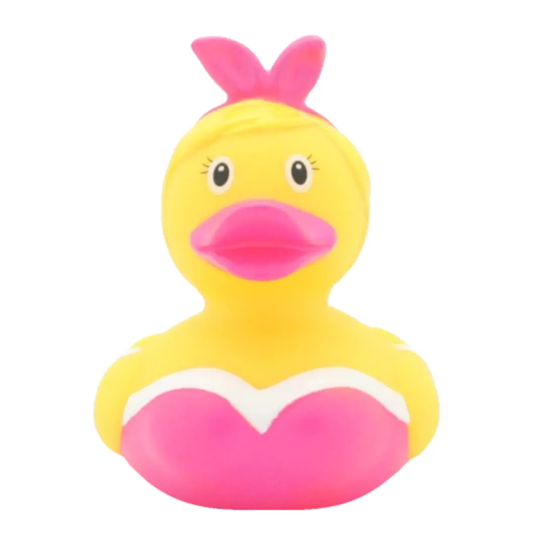 Bunny Rubber Duck Front View