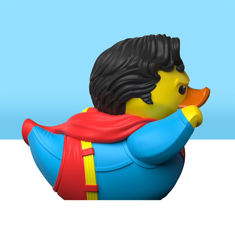 Superman Rubber Duck Right Side View