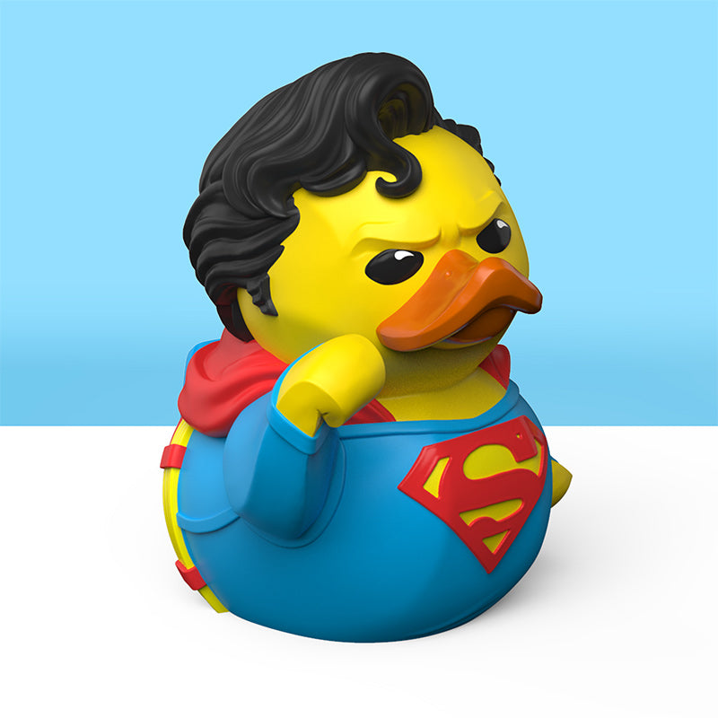 Superman Rubber Duck Right Angle View