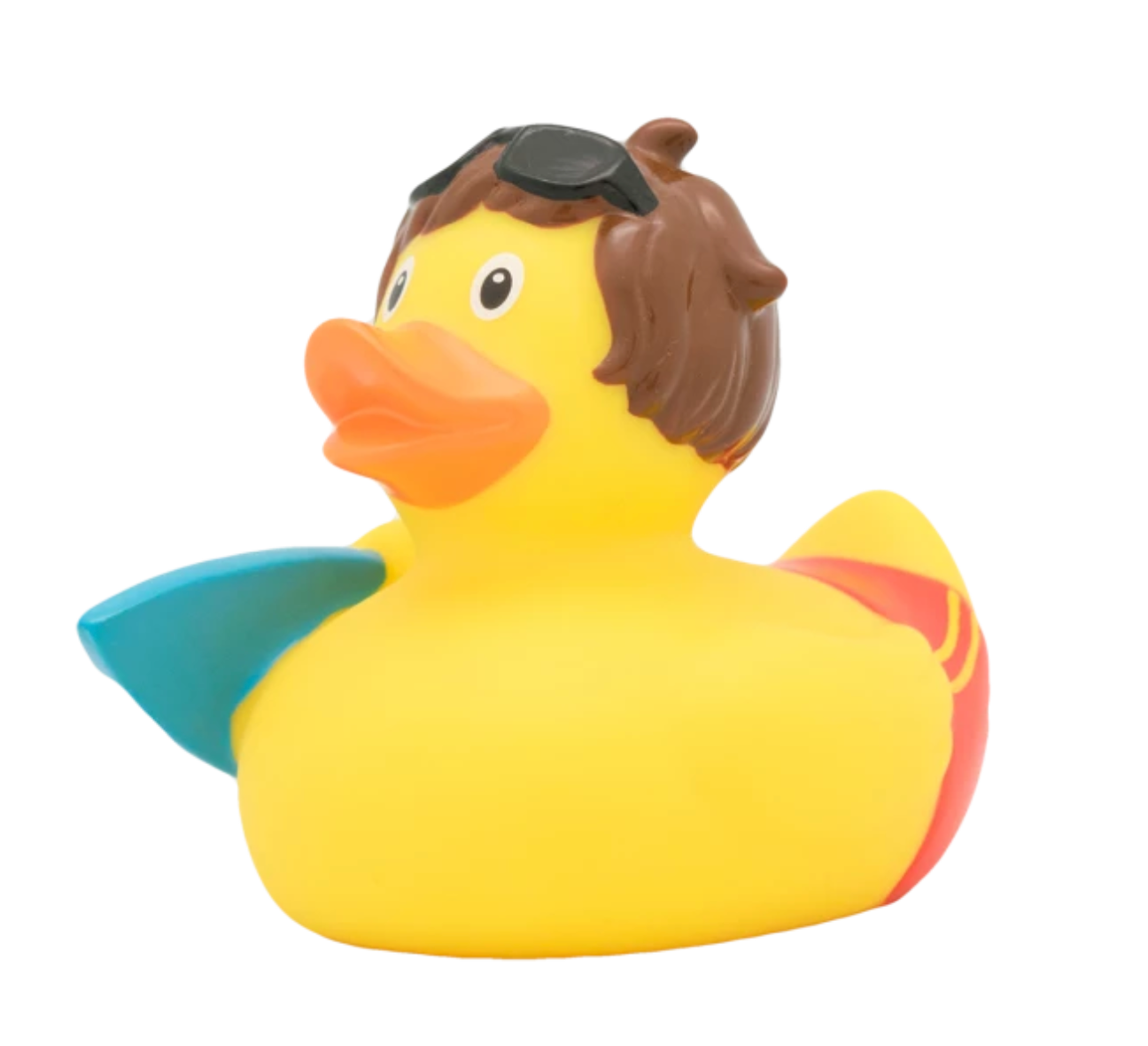 Surfer Boy Rubber Duck Left Angle View