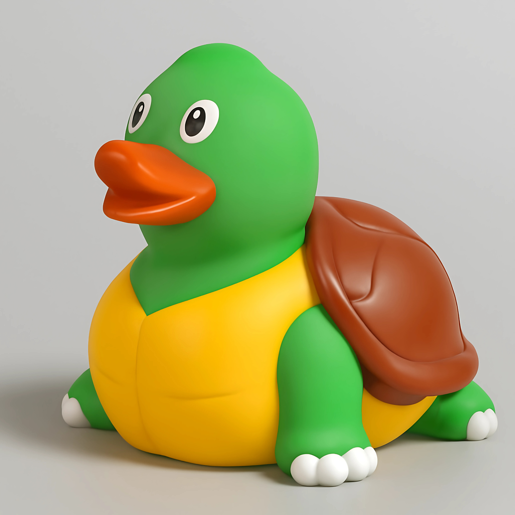 Turtle Rubber Duck: Shell-tastic Charm Collectible – Duck World
