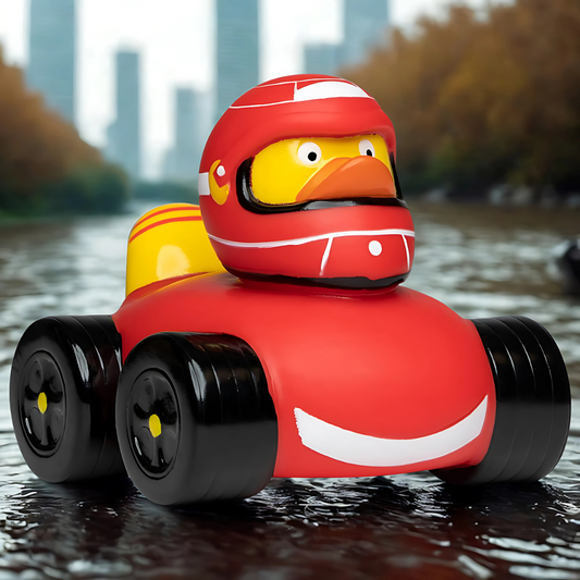 Car Racer Rubber Duck
