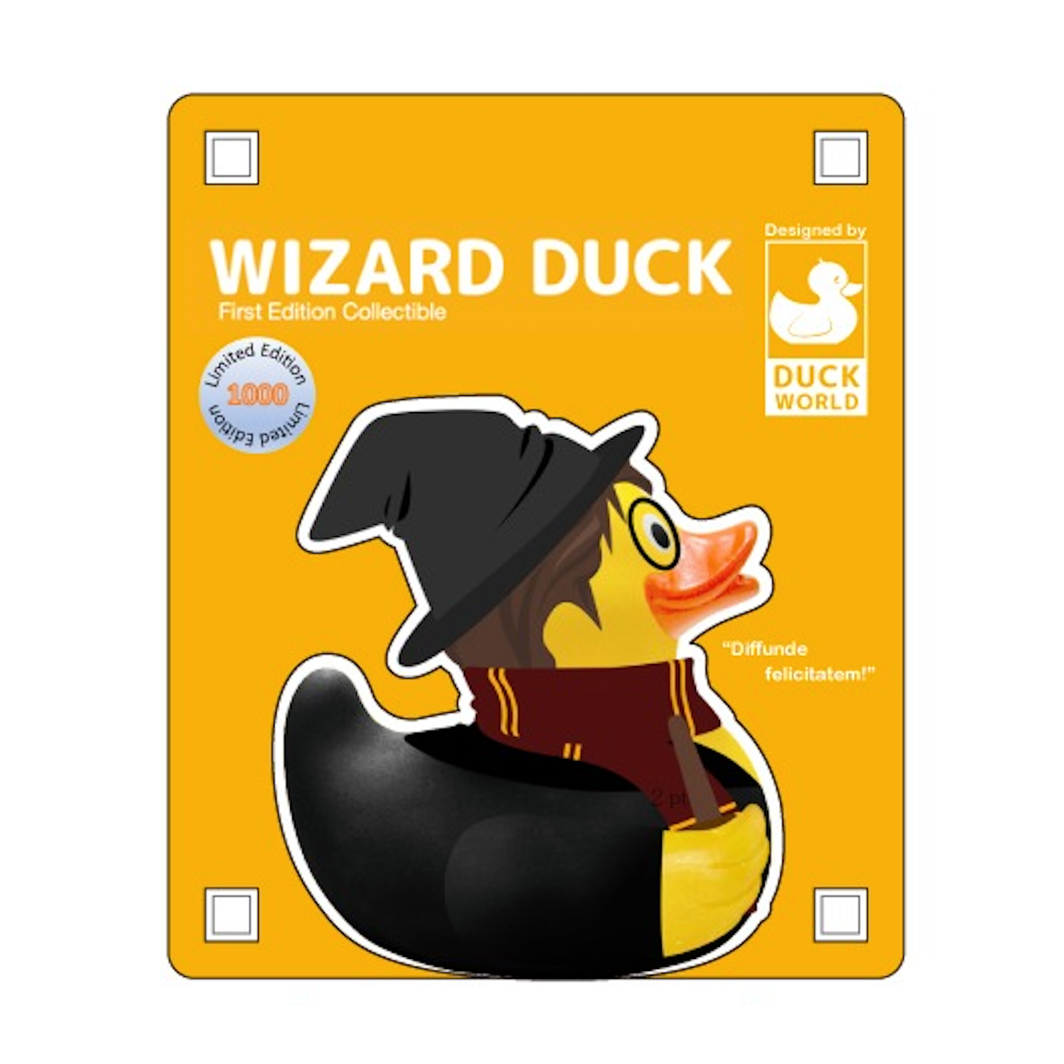 Wizard Rubber Duck Packaging
