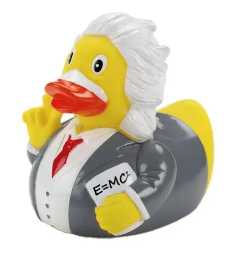 Albert Einstein Rubber Duck - Dive into Bath-Time Science! β Duck World