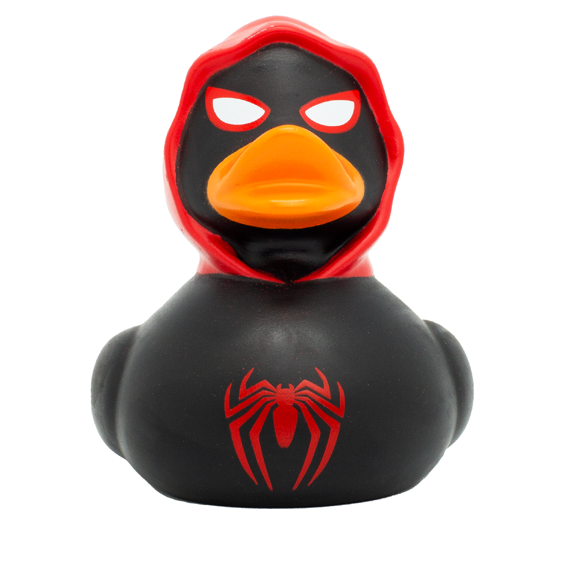 Black Spidy Duck, red
