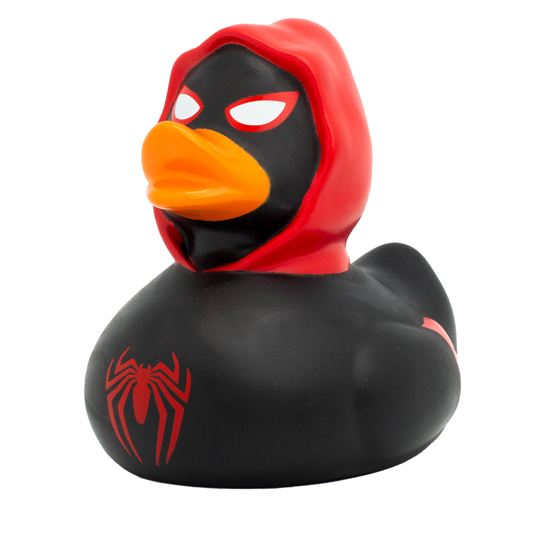 Black Spidy Duck, red