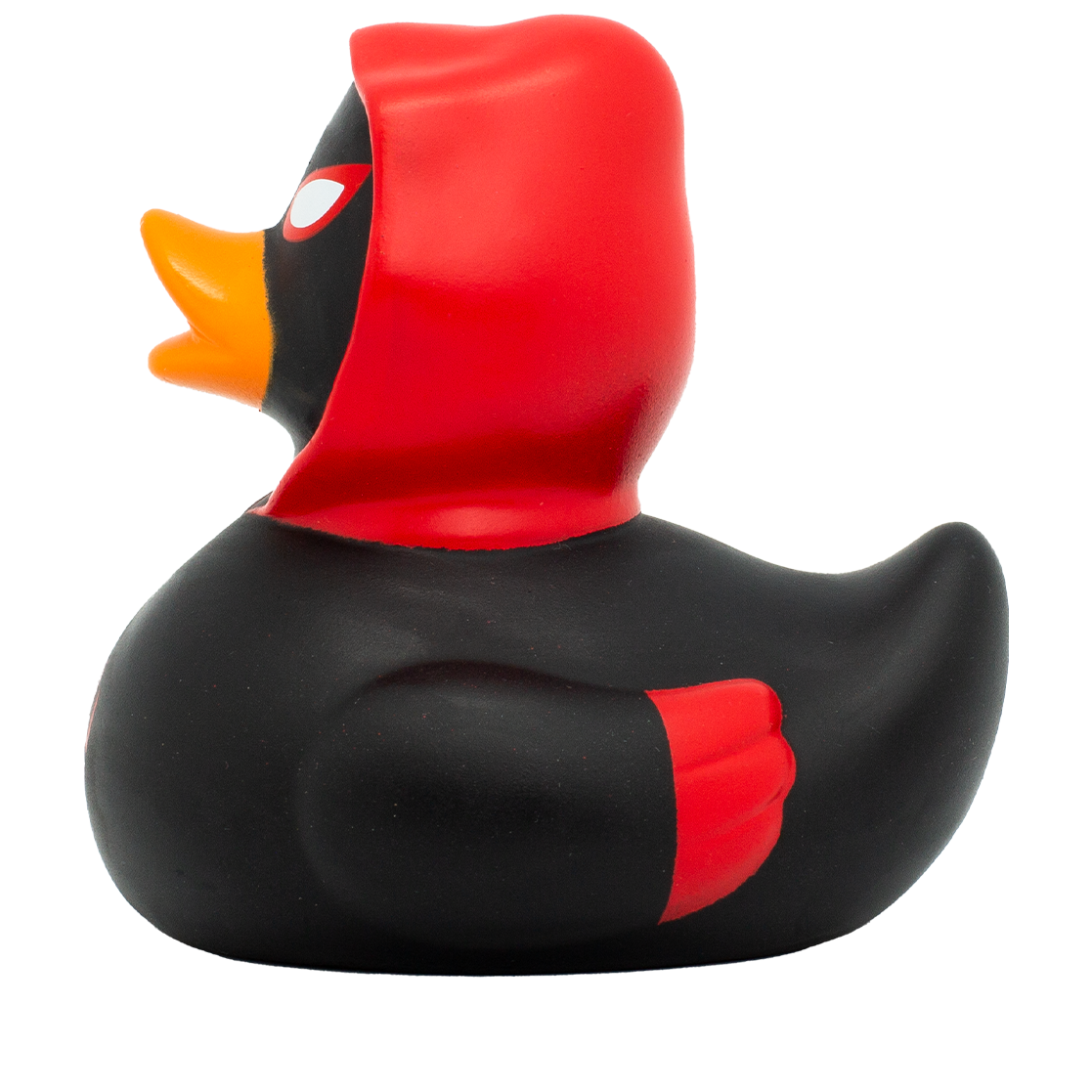 Black Spidy Duck, red