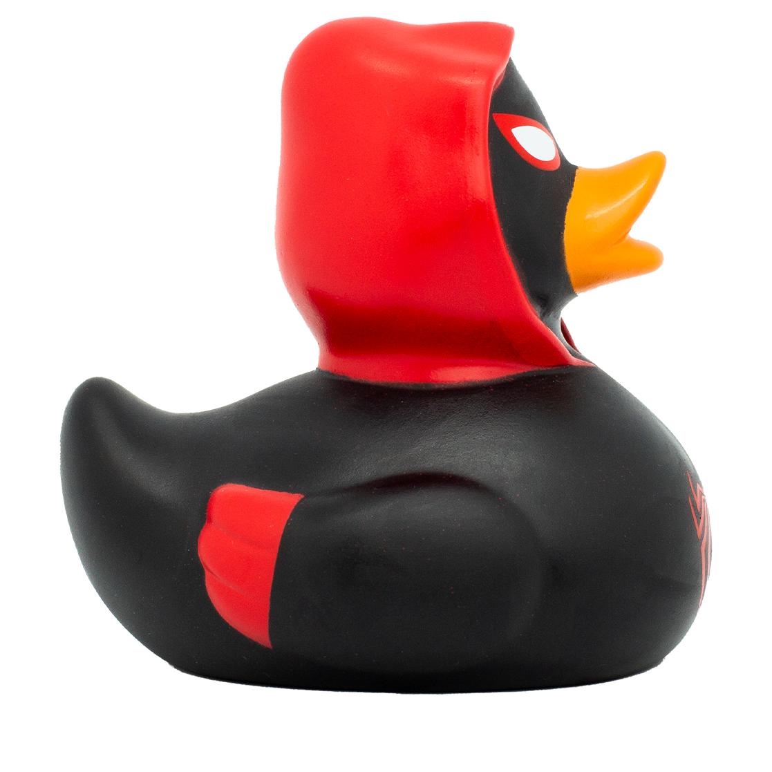 Black Spidy Duck, red