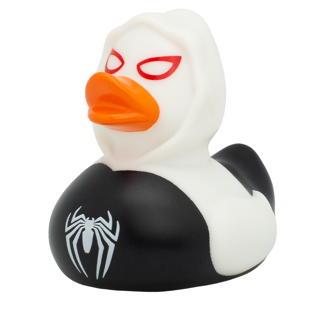 Black Spidy Duck, white