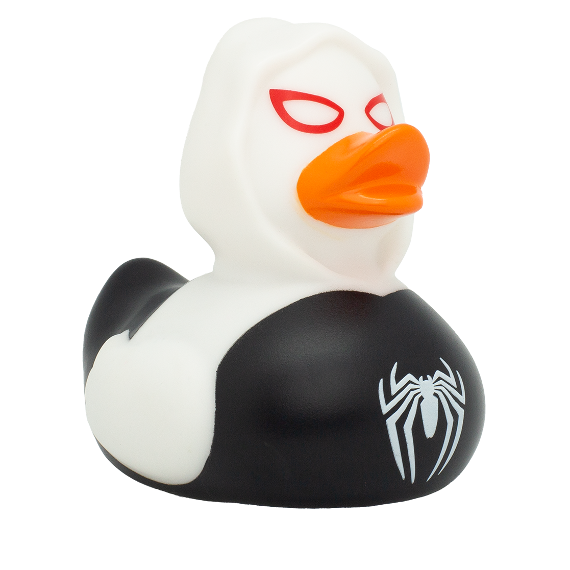 Black Spidy Duck, white