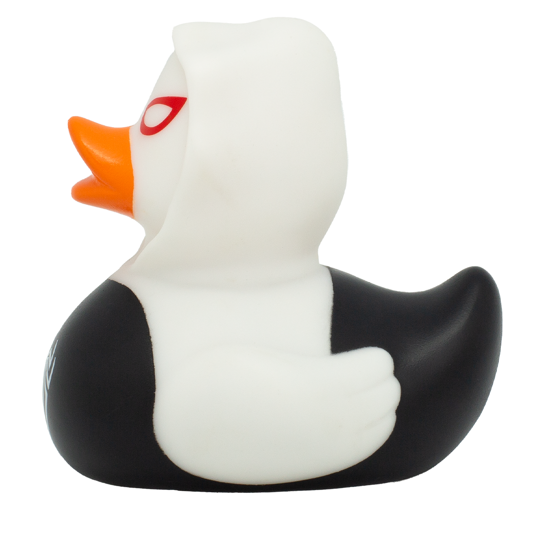 Black Spidy Duck, white