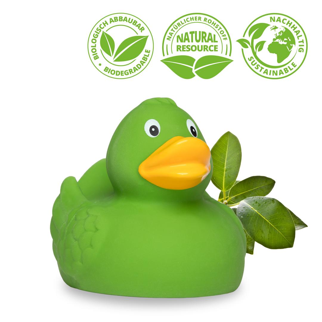 Natural Rubber Duck - Green