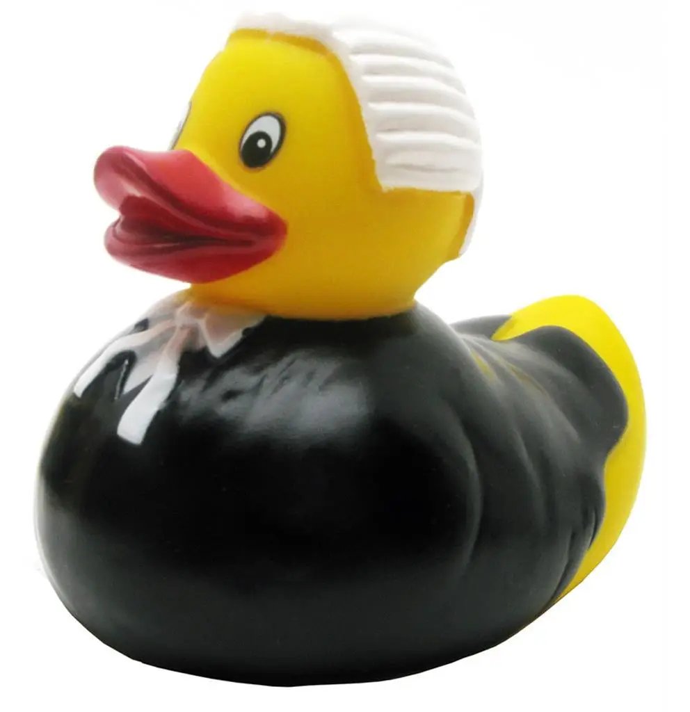 Lawyer Rubber Duck Collectible